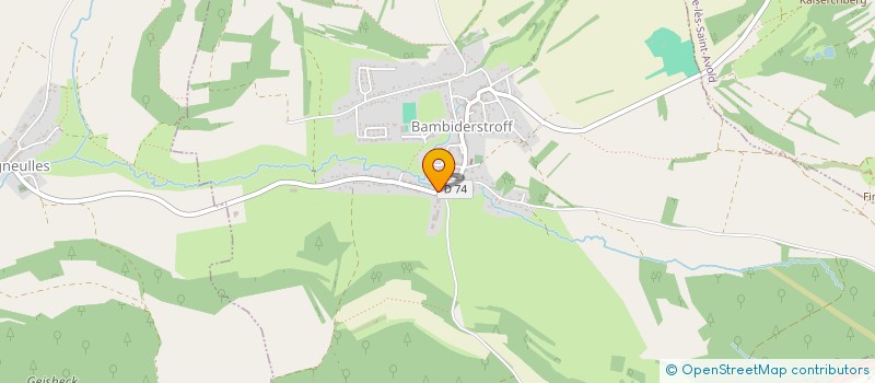 localisation de l'entreprise 2HL  BAMBIDERSTROFF