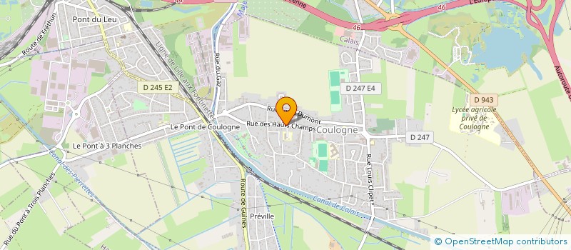 localisation de l'entreprise 2HL IMMO  COULOGNE