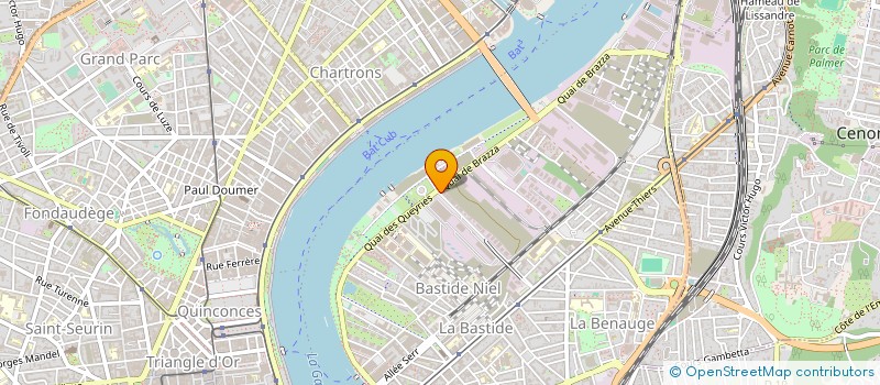 localisation de l'entreprise 2I AQUITAINE à BORDEAUX