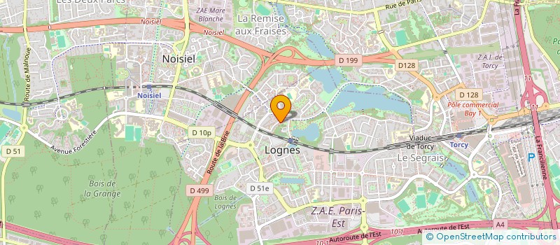 localisation de l'entreprise 2I CONSULT à LOGNES