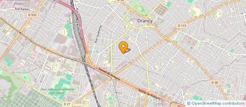 localisation de l'entreprise 2I GROUPE à DRANCY