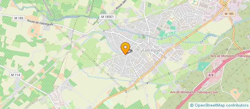 localisation de l'entreprise 2I - IMMERSION IMAGES  FABREGUES