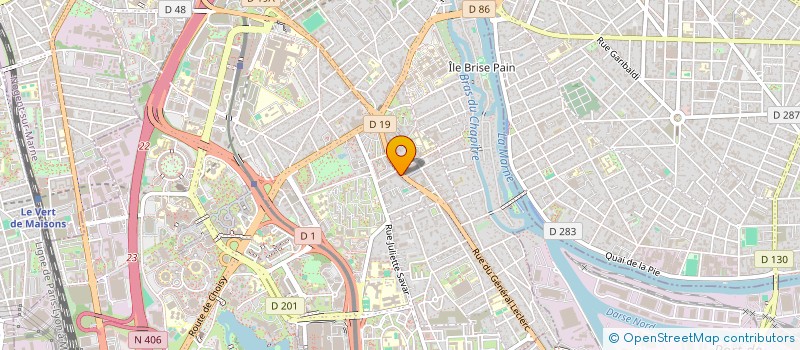 localisation de l'entreprise 2I-INVEST à CRETEIL