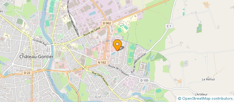 localisation de l'entreprise 2I NETWORK à LAVAL