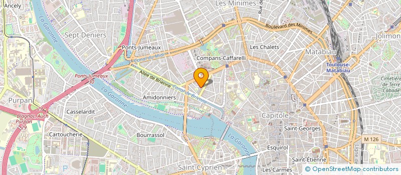 localisation de l'entreprise 2I PORTAGE IDF à TOULOUSE