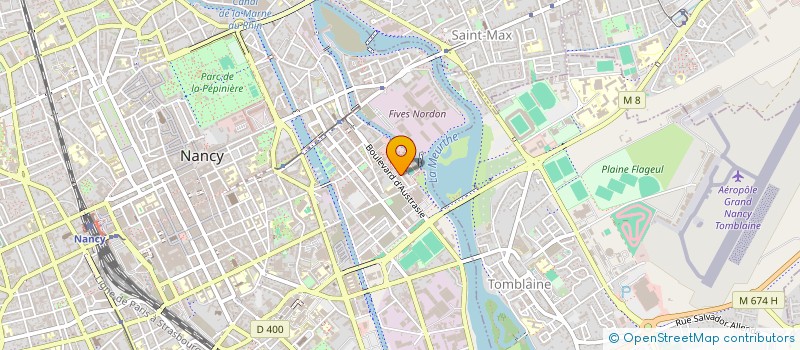 localisation de l'entreprise 2I STORE  NANCY