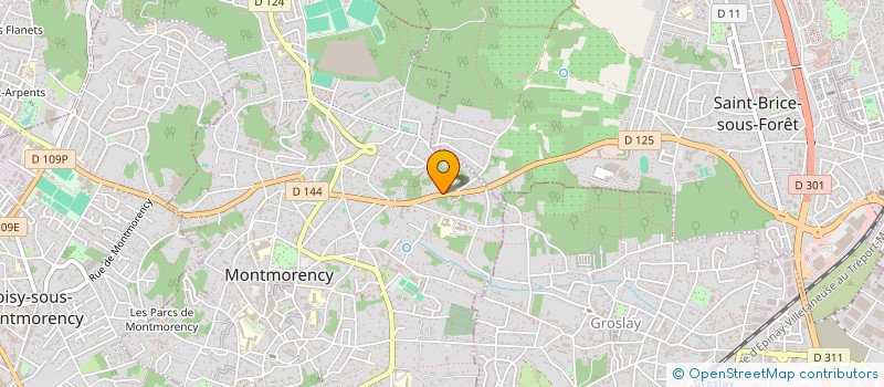 localisation de l'entreprise 2I2F2D  MONTMORENCY