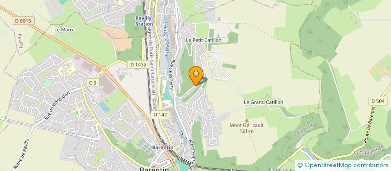 localisation de l'entreprise 2IB  BARENTIN