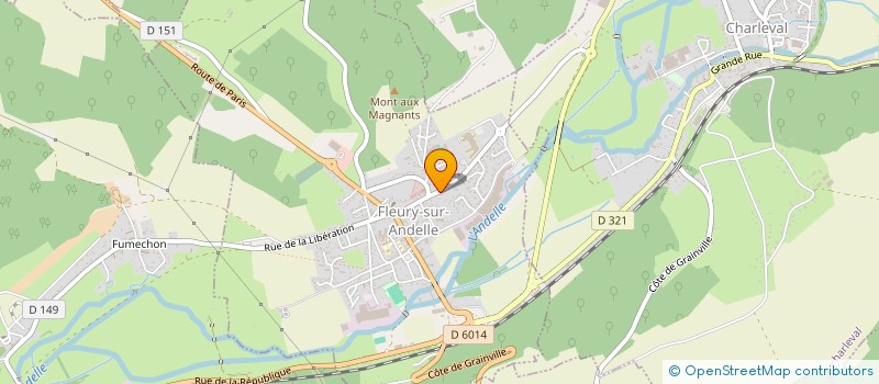 localisation de l'entreprise 2IBE  FLEURY-SUR-ANDELLE