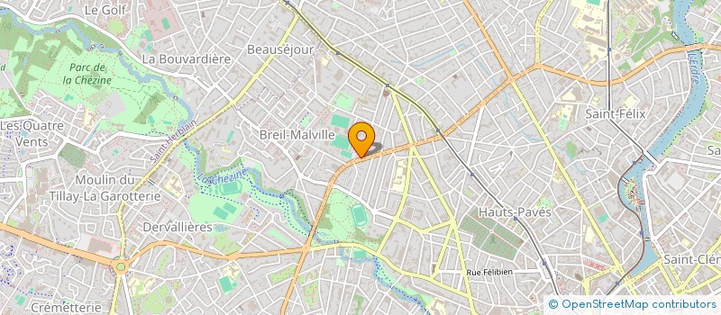 localisation de l'entreprise 2IDP à NANTES