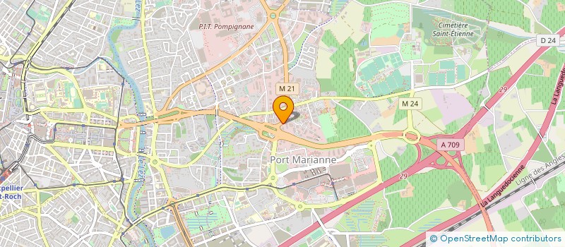 localisation de l'entreprise 2IE TECHNOLOGIES à MONTPELLIER