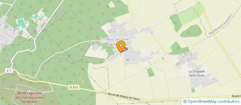 localisation de l'entreprise 2IF  BOIS-JEROME-SAINT-OUEN