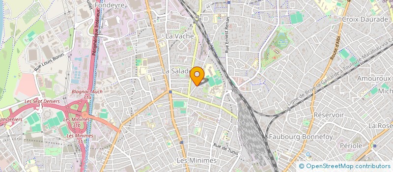 localisation de l'entreprise 2IGEE à TOULOUSE