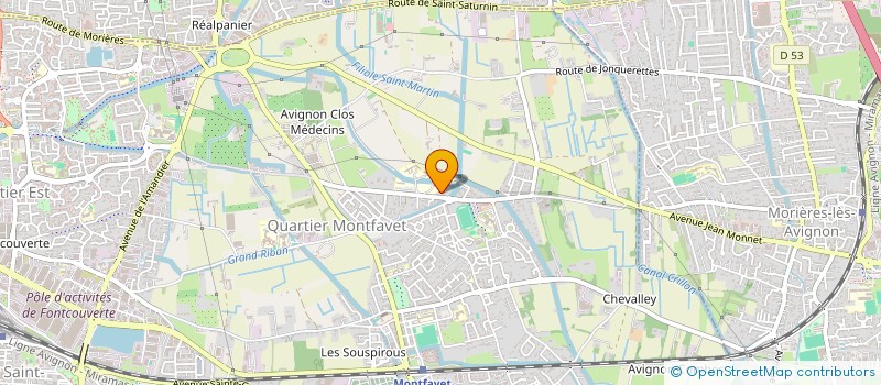 localisation de l'entreprise 2IGP à AVIGNON