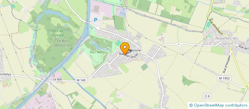 localisation de l'entreprise 2IJ  HOUPLIN-ANCOISNE