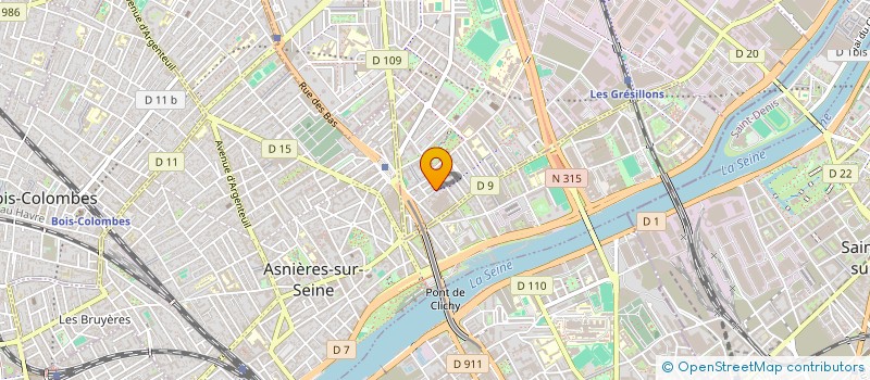 localisation de l'entreprise 2IJTB à GENNEVILLIERS