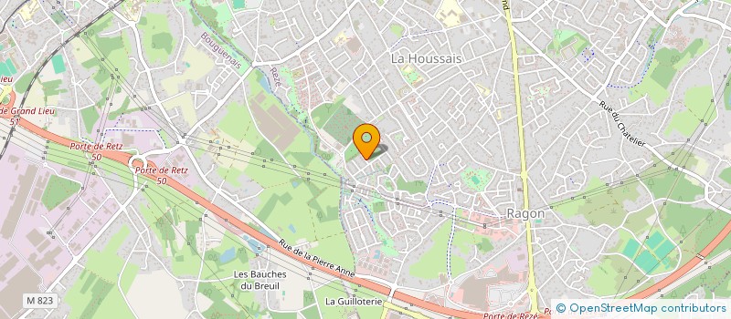 localisation de l'entreprise 2IPACK à REZE