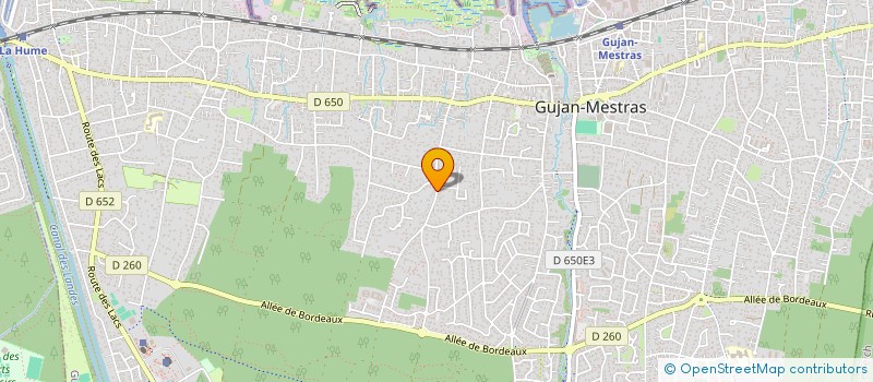 localisation de l'entreprise 2IRB  GUJAN-MESTRAS