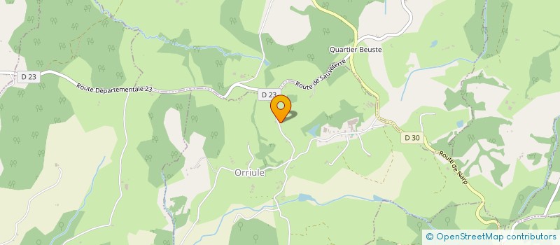 localisation de l'entreprise 2J 2A 2D  SALIES-DE-BEARN