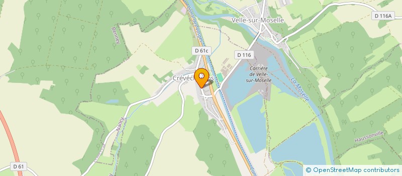 localisation de l'entreprise 2J 2M  NEUVILLER-SUR-MOSELLE