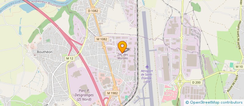 localisation de l'entreprise 2J  ANDREZIEUX-BOUTHEON