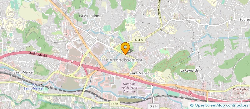 localisation de l'entreprise 2J AUDIT CONSEIL SAS  MARSEILLE