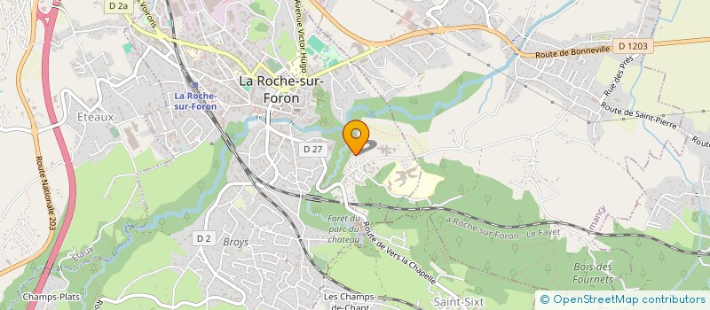 localisation de l'entreprise 2J AUTOMOTIVE  BONNEVILLE