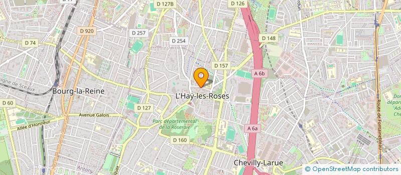 localisation de l'entreprise 2J FORMATION  L'HAY-LES-ROSES