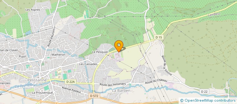 localisation de l'entreprise 2J INNOV à PELISSANNE