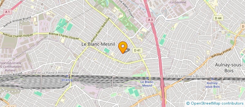 localisation de l'entreprise 2J TRANSPORT à LE BLANC-MESNIL
