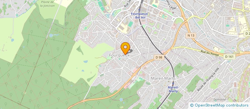 localisation de l'entreprise 2J2A INVEST  SAINT-GERMAIN-EN-LAYE