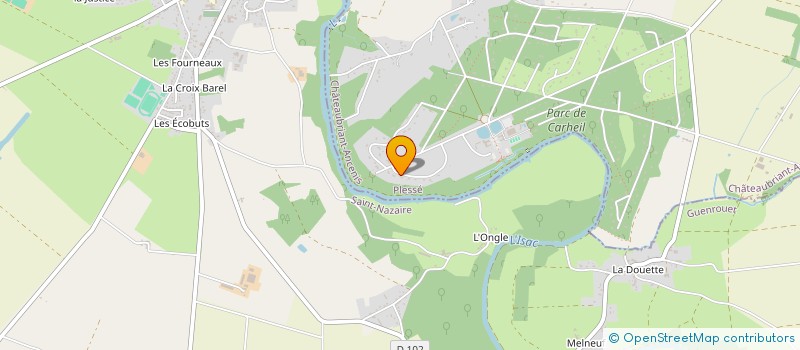 localisation de l'entreprise 2J2C  PLESSE