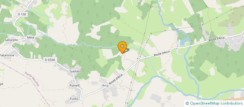 localisation de l'entreprise 2J2M à PORTO VECCHIO