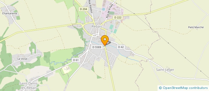 localisation de l'entreprise 2J2M METRES à REBAIS