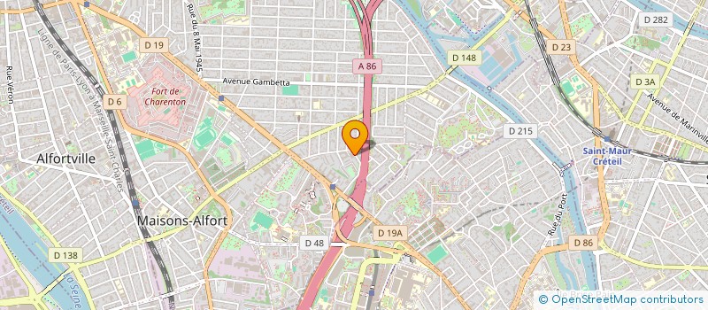 localisation de l'entreprise 2J3E  MAISONS-ALFORT