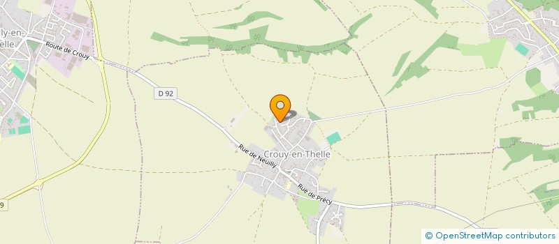 localisation de l'entreprise 2JAC  CROUY-EN-THELLE