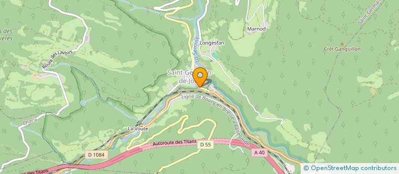 localisation de l'entreprise 2JAD  SAINT-GERMAIN-DE-JOUX