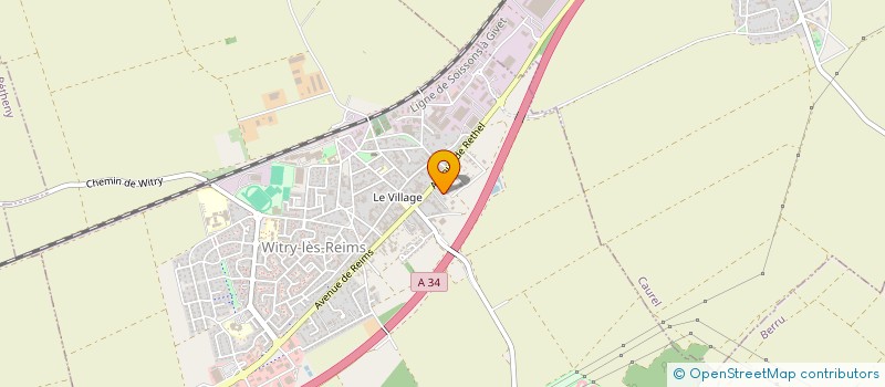 localisation de l'entreprise 2JB  WITRY-LES-REIMS