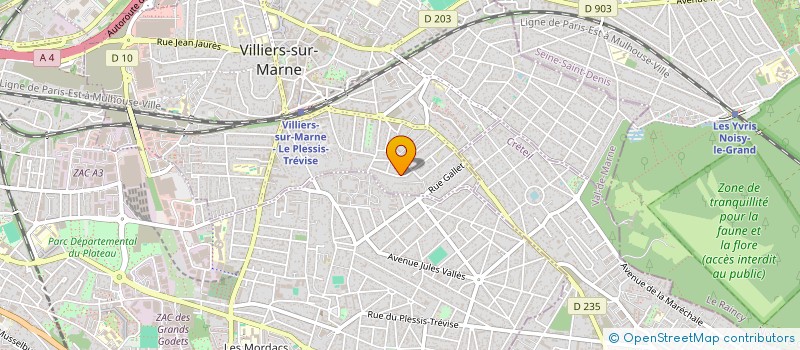 localisation de l'entreprise 2JB IMMO  VILLIERS-SUR-MARNE