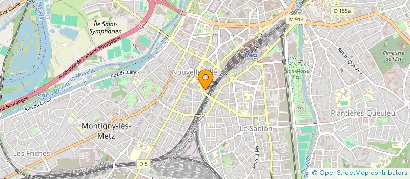 localisation de l'entreprise 2JBO  METZ