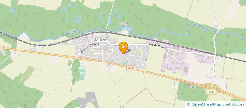 localisation de l'entreprise 2JCH  MUIZON