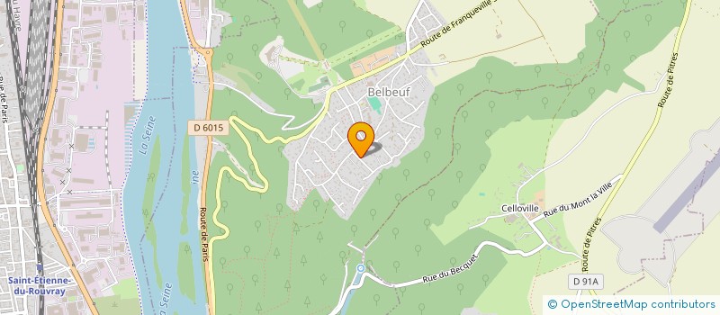 localisation de l'entreprise 2JCM  BELBEUF