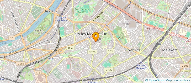 localisation de l'entreprise 2JDS DIFFUSION à ISSY-LES-MOULINEAUX