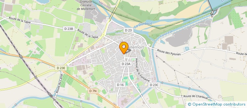 localisation de l'entreprise 2JF PROVENCE  MALLEMORT