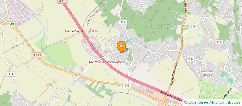 localisation de l'entreprise 2JFK  MORAINVILLIERS