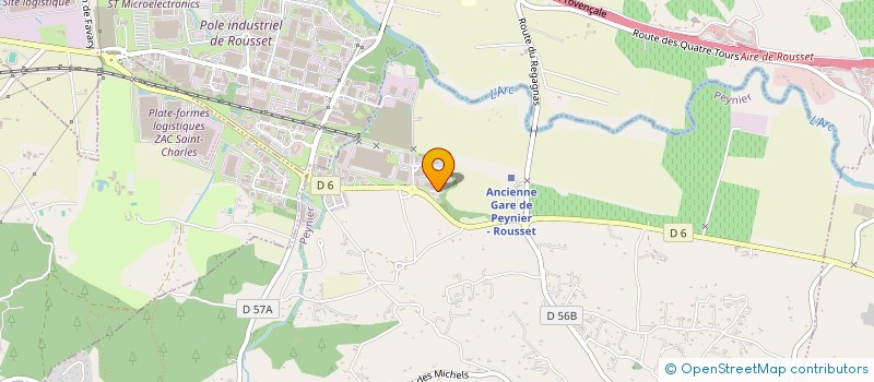 localisation de l'entreprise 2JGK  PEYNIER