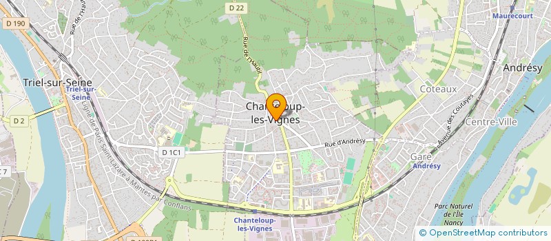 localisation de l'entreprise 2JHA  CHANTELOUP-LES-VIGNES