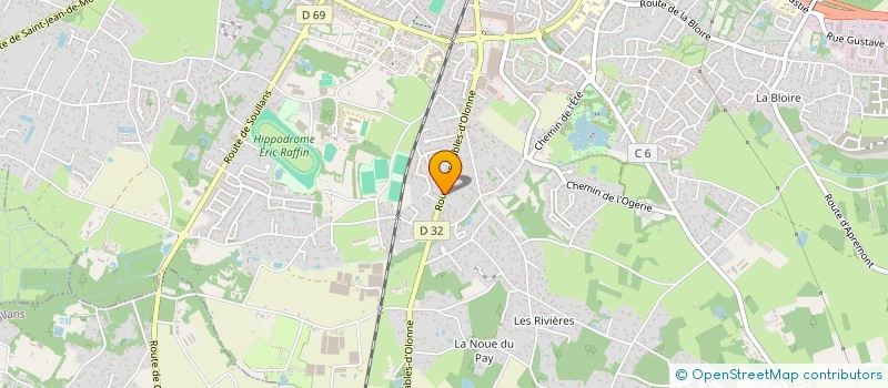localisation de l'entreprise 2JIC à CHALLANS