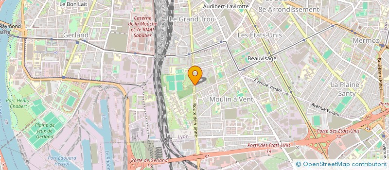 localisation de l'entreprise 2JKE  VENISSIEUX