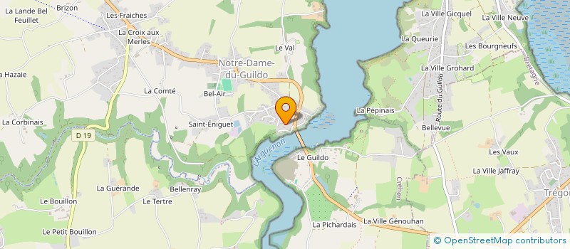 localisation de l'entreprise 2JL  TRIAC-LAUTRAIT